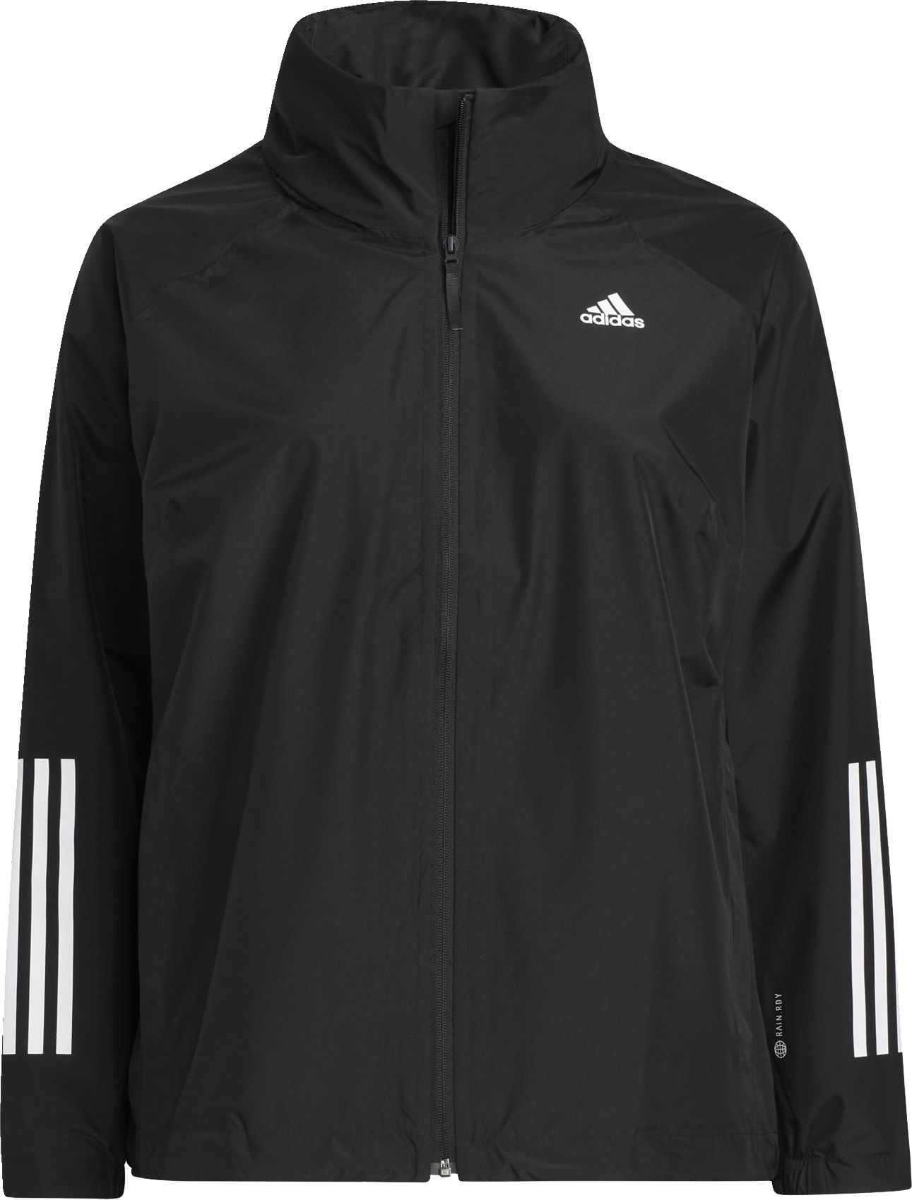 ADIDAS BSC 3Stripes RAIN.RDY Jacket (Plus Size) på stadium.se
